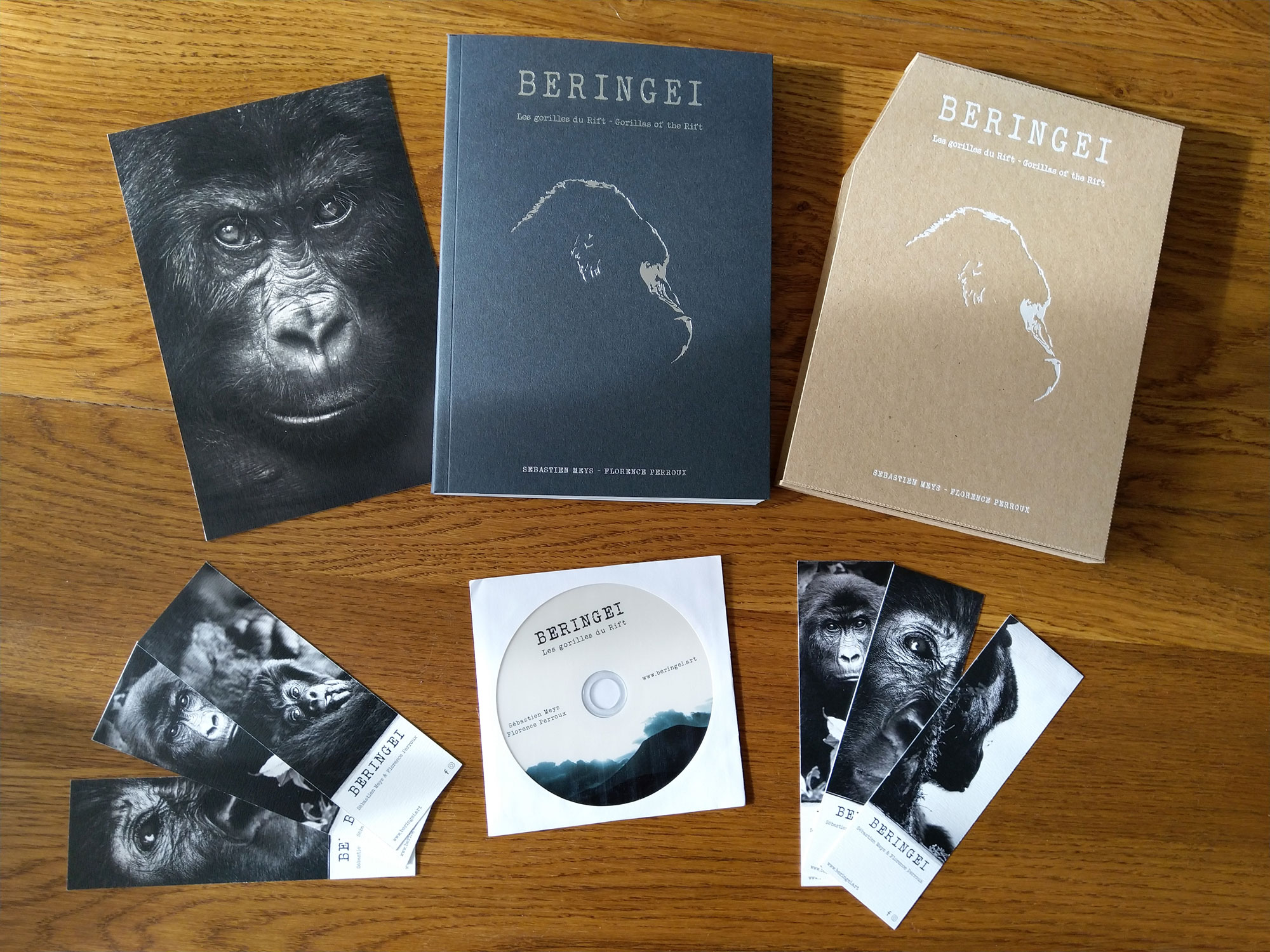 Beringei, livre et coffret
